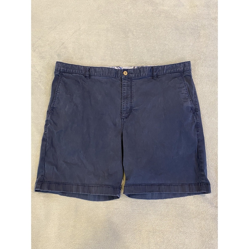 Mens Tommy Bahama Golf Shorts Cotton Blend Stretch Navy Blue‎ 42